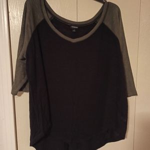 Torrid 3/4 I'm sleeve knit top